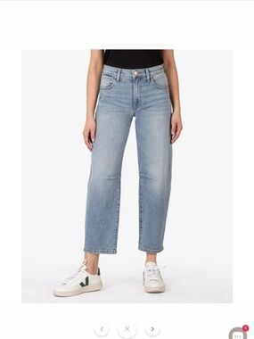 Kut from the Kloth Ashley High Rise Slouchy Barrel Women Jeans. Sz.